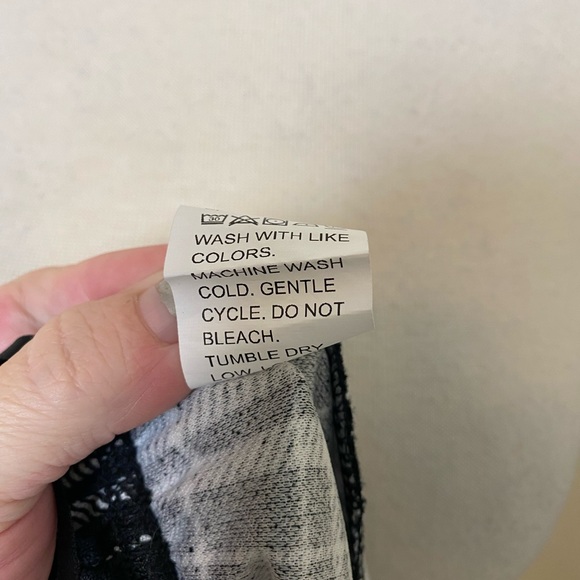 NWOT Shein Curve pluse size plaid black white stretch mini skirt cosplay 1XL - Picture 10 of 10